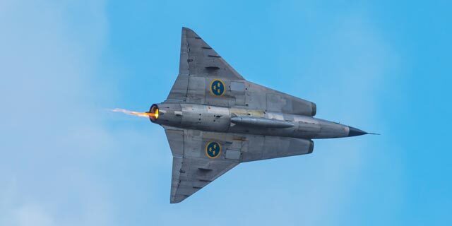 שבדיה סאאב מטוס קרב הקברניט