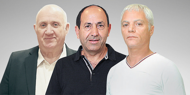 מימין איתן יוחננוף רמי לוי ו איציק אברכהן