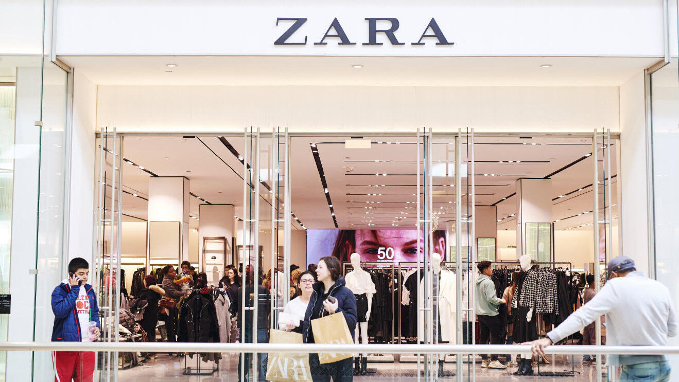 חנות זארה נניו ג'רזי ארה"ב Zara אופנה