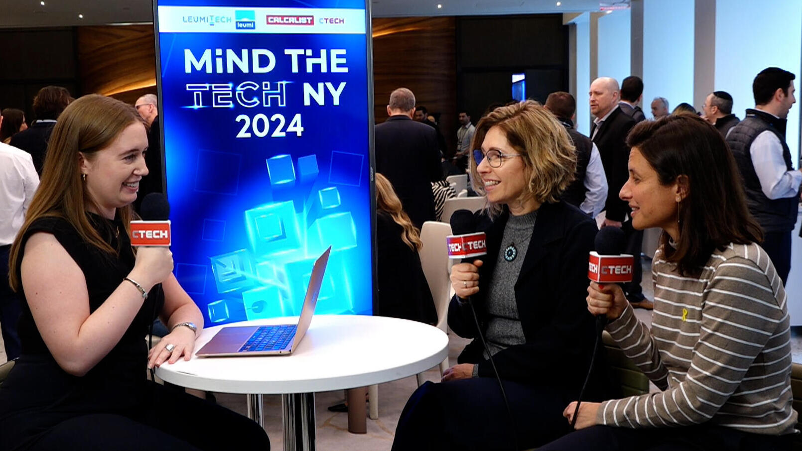 CTech NY Conference PANEL GOOGLE Hanit Marinov, Lana Tockus-Rappopor