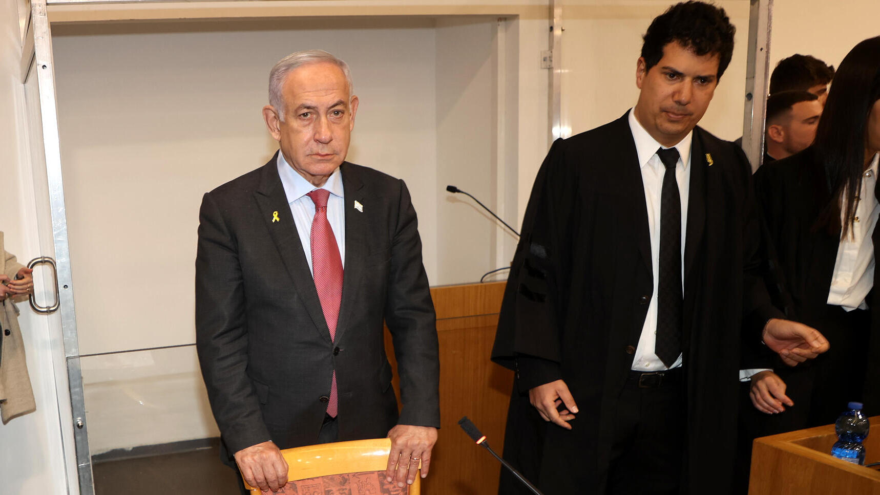 ראש הממשלה בנימין נתניהו עדות בית משפט מחוזי ת"א (צילום: יריב כץ) ראש הממשלה בנימין נתניהו עדות בית משפט מחוזי ת"א