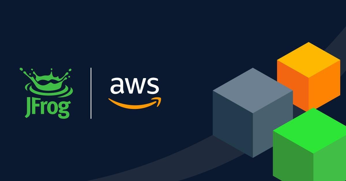 שיתוף פעולה של Jfrog ו- AWS     