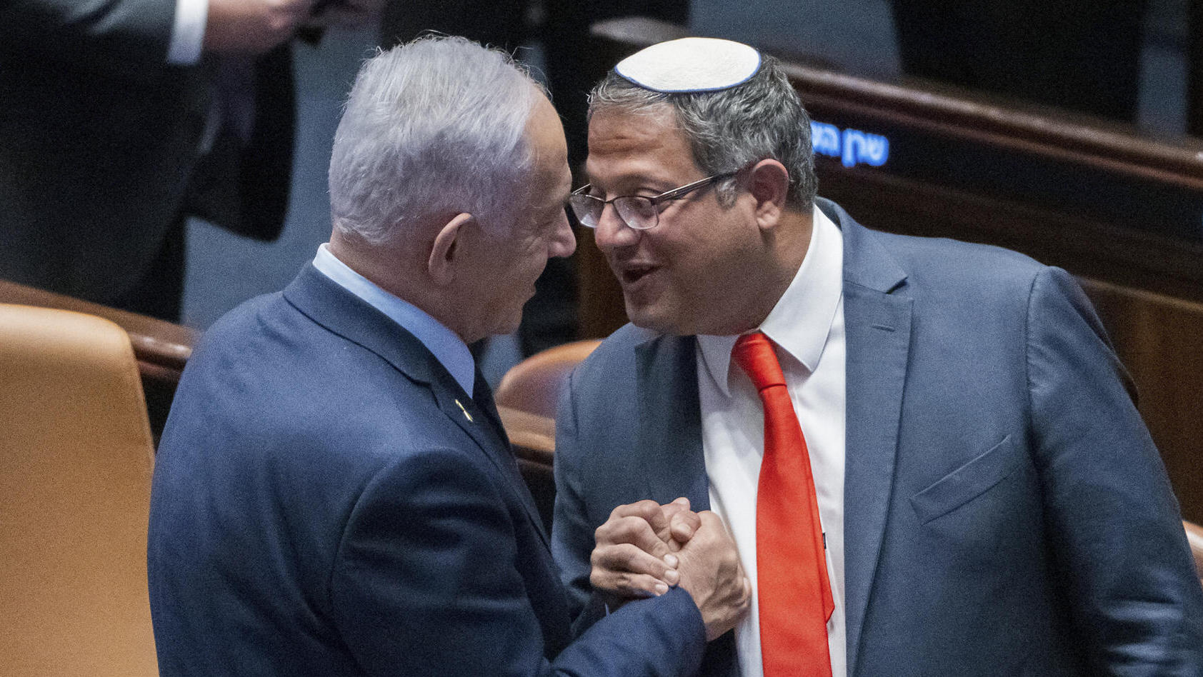  איתמר בן גביר ו בנימין נתניהו